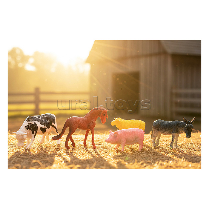 Набор животных "Happy Farm-4" в пакете