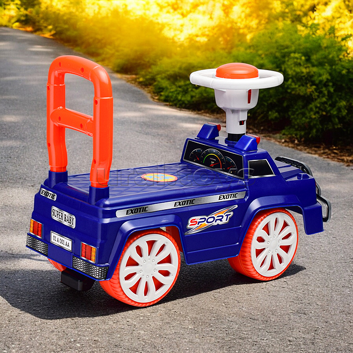 Толокар музыкальный №1 голубой