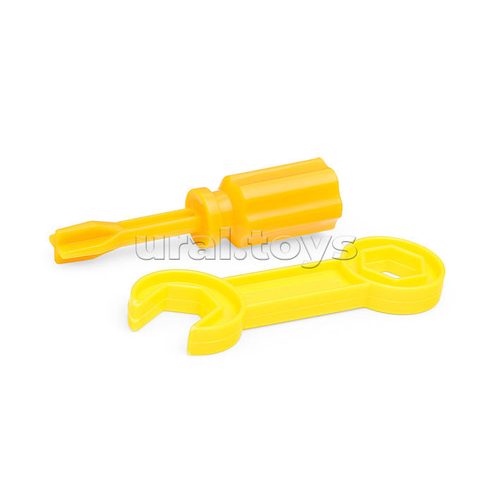 Игрушка пластмассовая "Конструктор-мотоцикл"