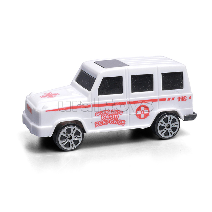 Набор машин "Скорая и полиция" в пакете