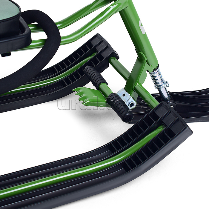 Игрушка Снегокат детский 212 "Play" разборный с высокой рамой и со спинкой (Хитрый лис)