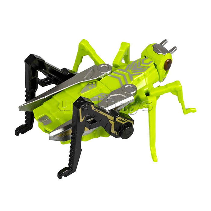 Трансформер 2в1 "Робот-кузнечик" цвет зелёный.18,5x13,5x6,8см