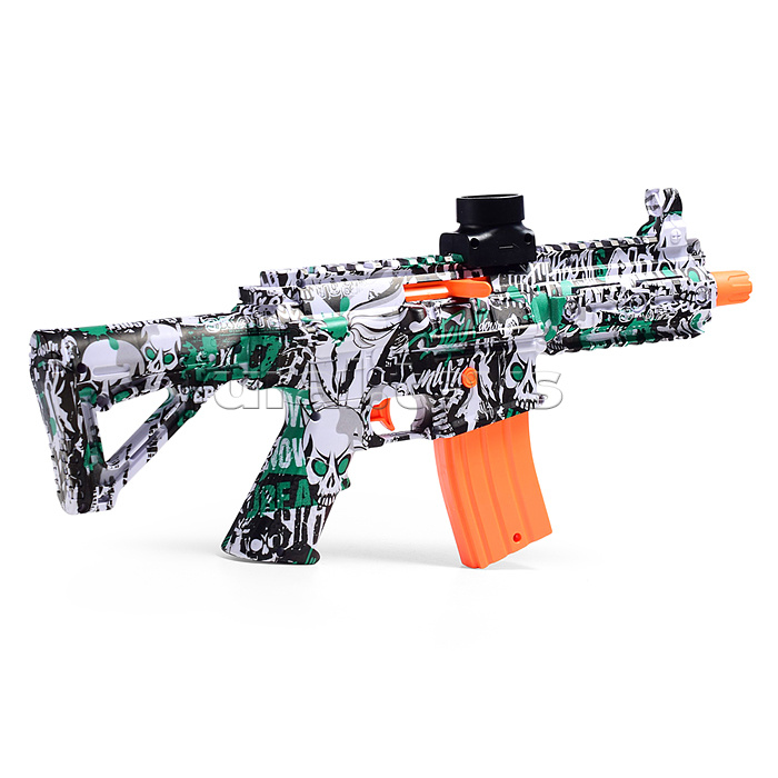 Автомат "Захватчик" стреляет гелевыми пулями, в коробке