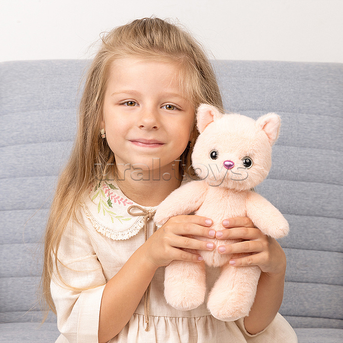 Котик Персиковый, 20 см, в коробке