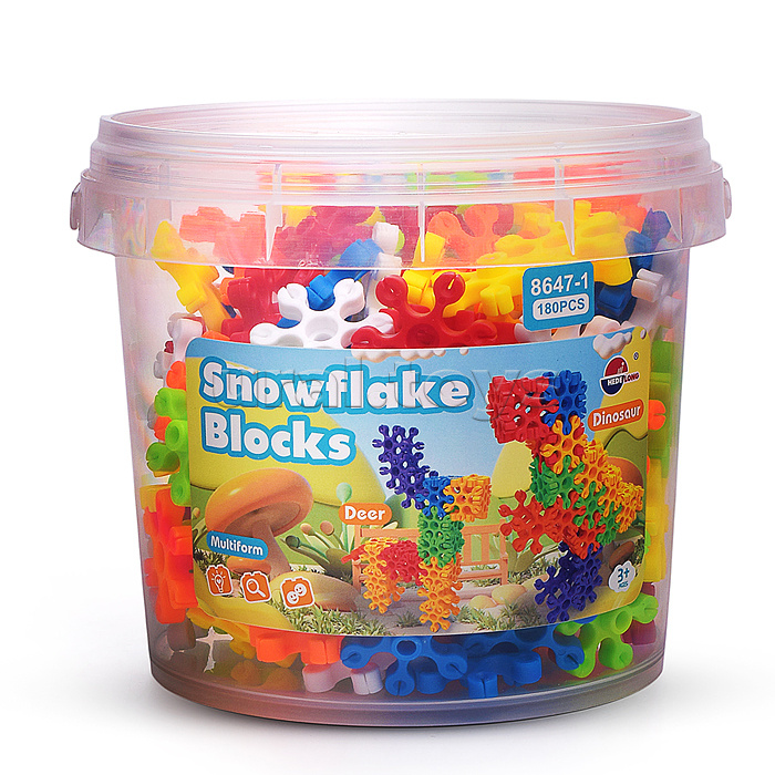 Конструктор "Снежные блоки" (180 дет.)