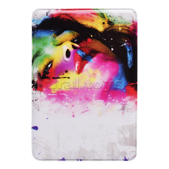 Обложка-карман для карт и пропусков, проездных, 95*65мм, ПВХ, фотопечать, ассорти