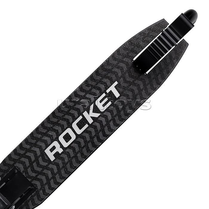Самокат детский ROCKET, алюминиевый, колеса PU, 145 мм, черный