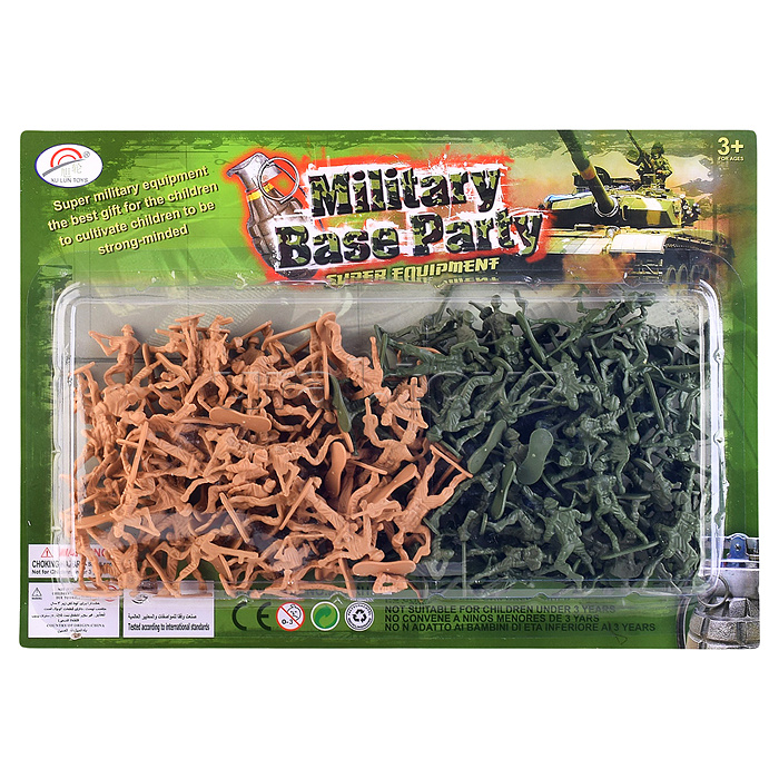 Набор солдатиков  "Бескрайний строй" в пакете