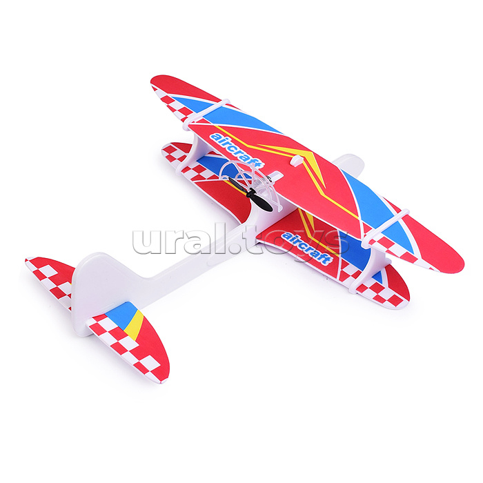 Самолет "Крылатая машина" в коробке