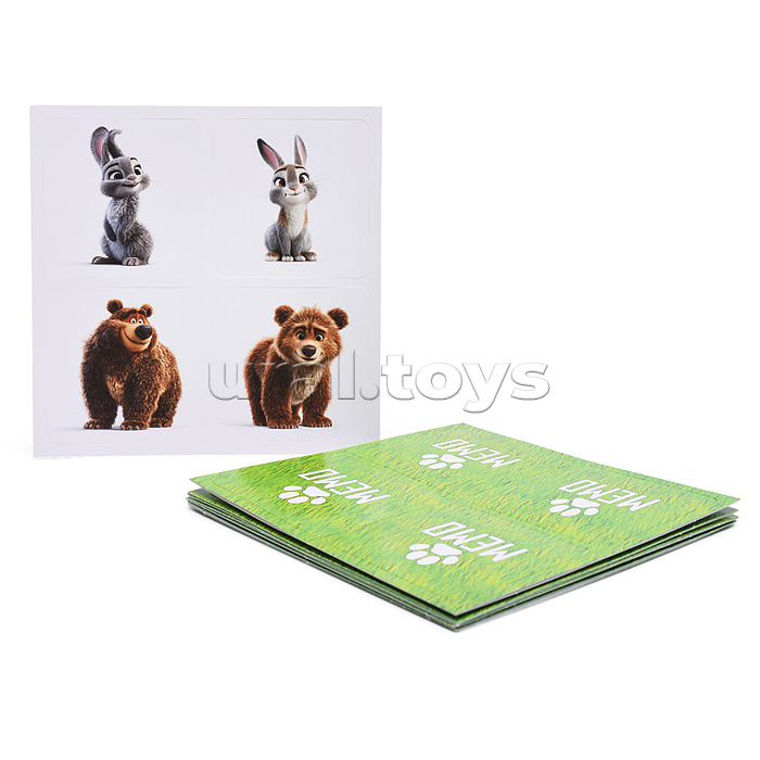 Игра настольная МЕМО "Мама, папа и малыш" (48 карточки)