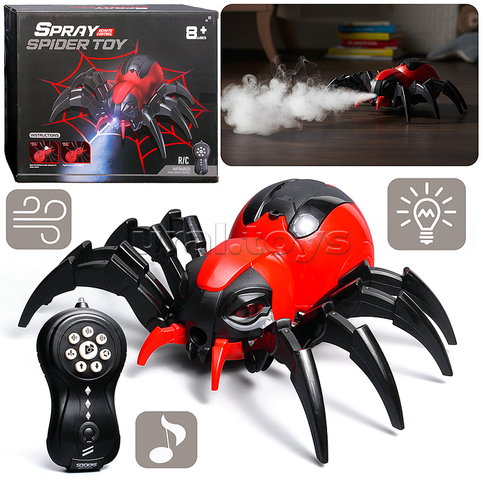 Паук "Босс" р/у, 27 MHz. в коробке