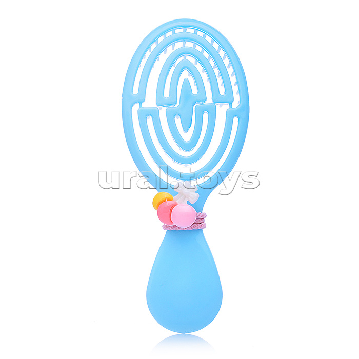 Расческа "Зигзаги с резиночкой" в ассортименте