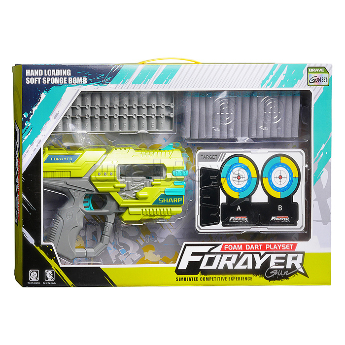 Бластер "Снайпер‑Импульс" в коробке