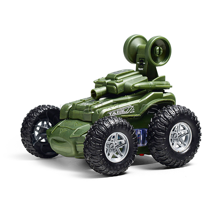 Машина-перевертыш "Трюкач" на батарейках, в пакете