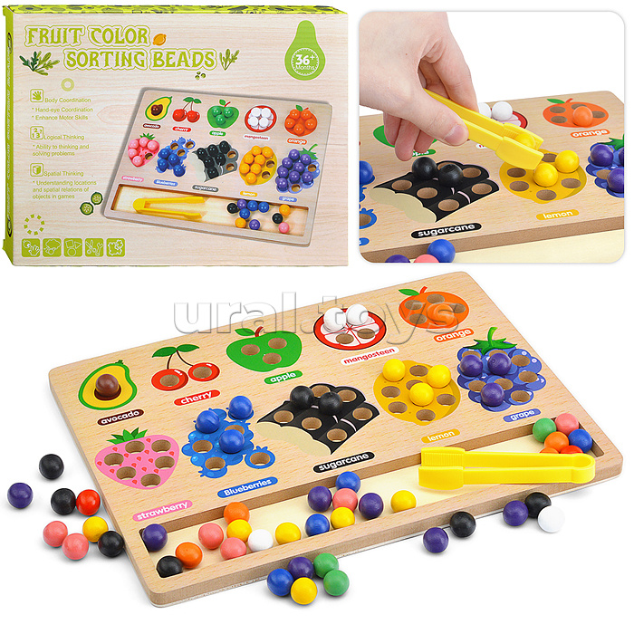 Игра развивающая "Фруктики" Игра развивающая "Фруктики"
