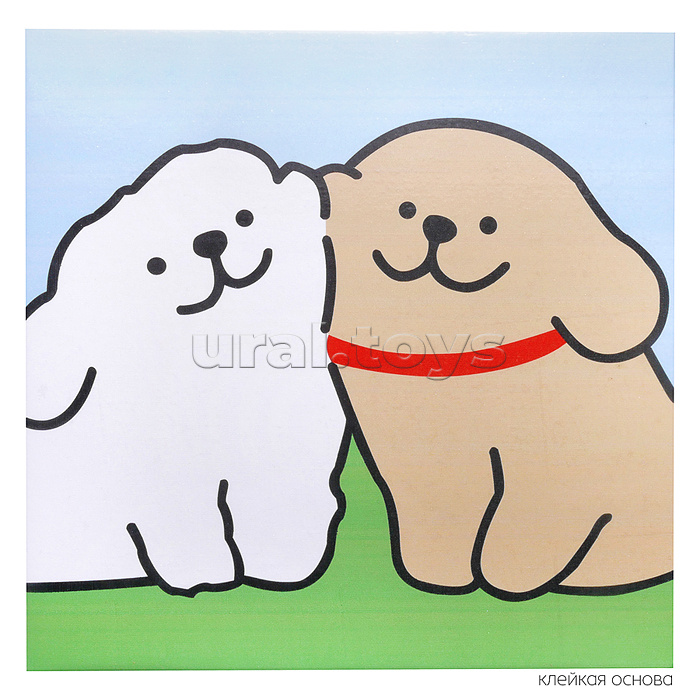 Набор творческая мастерская "Пушистые друзья" 30*30 см.