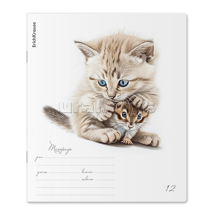 Тетрадь 12л. линейка "Little Cuties" MIX Тетрадь 12л. линейка "Little Cuties" MIX