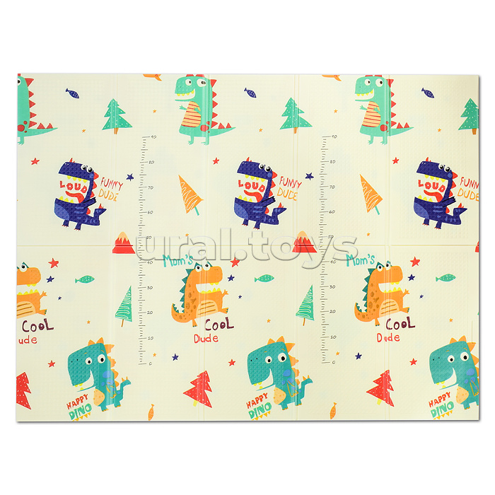 Коврик развивающий "Такие разные животные" (150*200*0.6 см.)