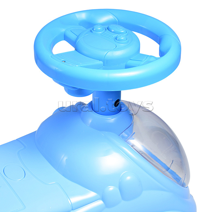 Каталка для детей Rocket R0275 "Космос" (цвет голубой)