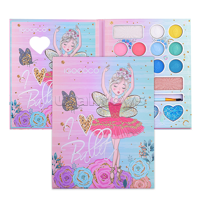 Косметика детская "Балет" (палетка теней)