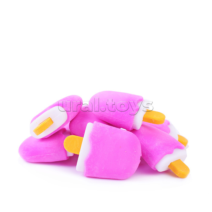 Ластик "Эскимо" термопластичная резина, в банке,  можно использовать как счетный материал