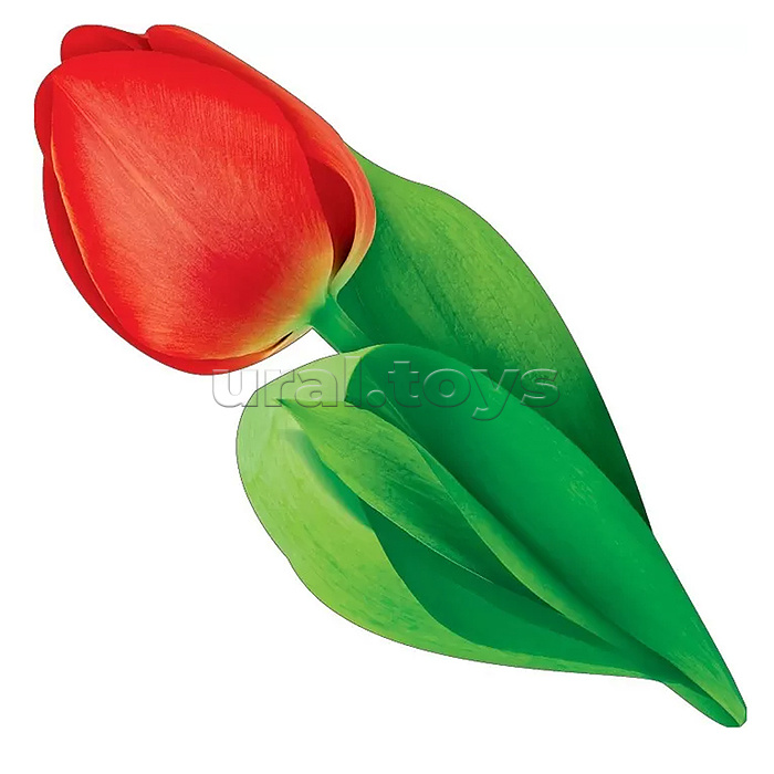 Украшение на скотче "Тюльпан"