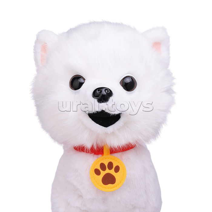 Собака "Пушок" (записывает, поёт, двигается) в пакете