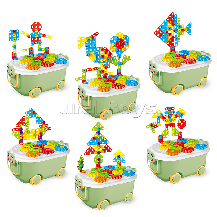 Конструктор "Магические панели" (267 дет.) в чемодане