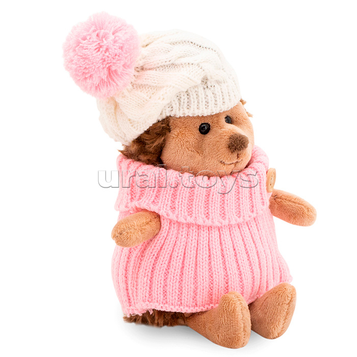 Ежинка Life Колючка в шапке с розовым помпоном 15