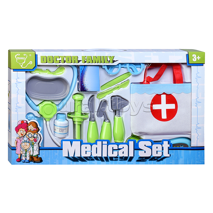 Игровой набор "Маленький врач" в коробке
