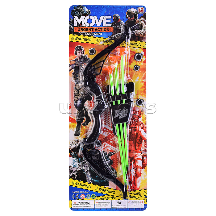 Набор лук "Молния Одиссея" на листе