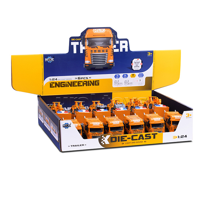 Эвакуатор "Строительная техника" в коробке