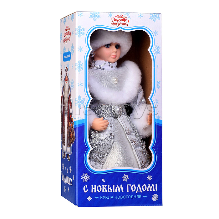 Кукла новогодняя DP-0125-30 "Снежная красавица"  (30 см)