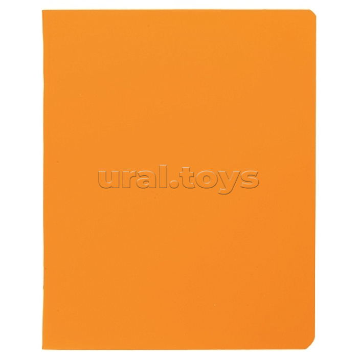 Тетрадь 96л. клетка "Шафран" А5 на скобе ламинация Soft-touch SoloMatte