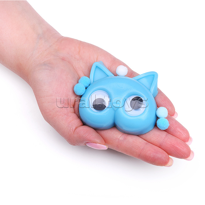 Игрушка-антистресс "Цветная кошка"