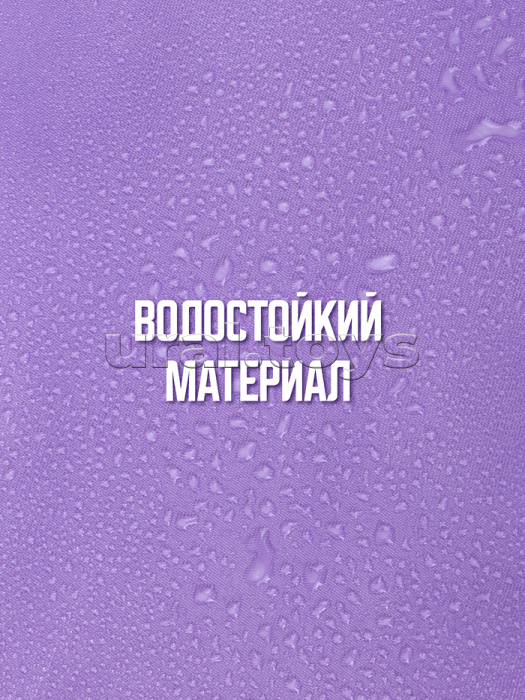 Сумка спортивная (с карманом) цвет сиреневый
