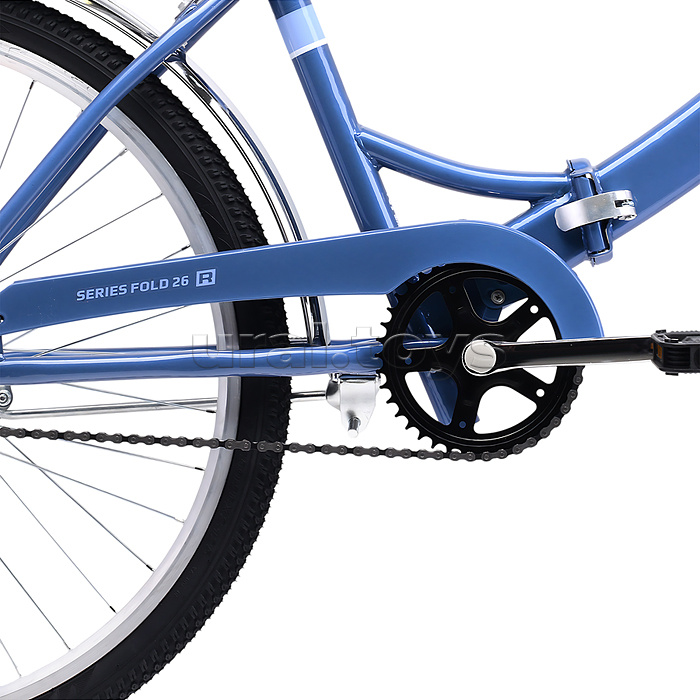 Велосипед 26" Rocket City Fold 26, цвет синий, размер 19"