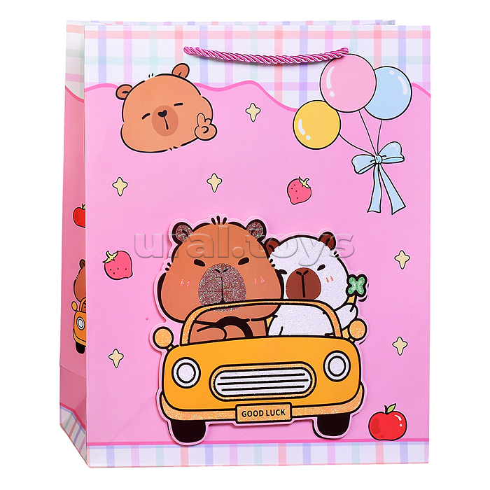 Пакет подарочный "Магия момента" 26*10*32см