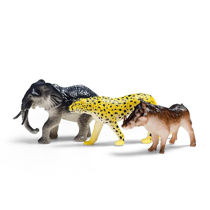 Набор животных "Дикая природа" в пакете