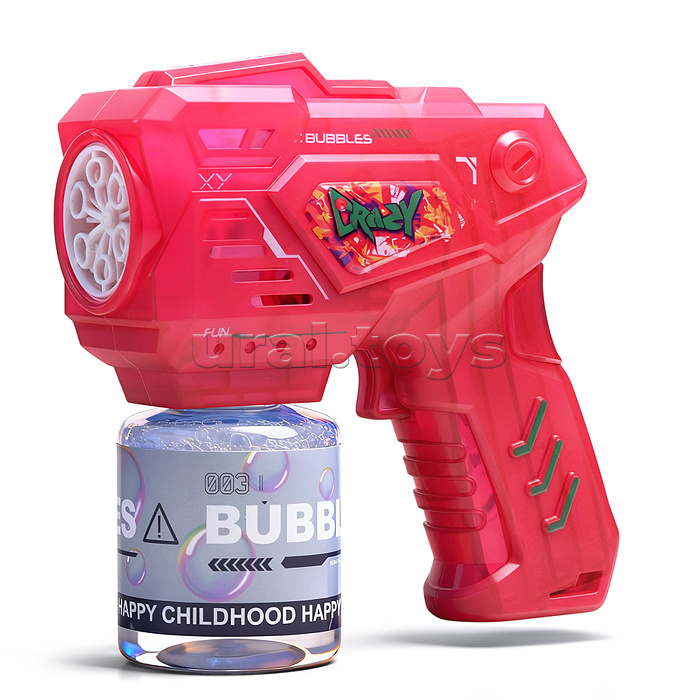 Бластер для мыльных пузырей YD6672A "Атакующий пузырь" в коробке