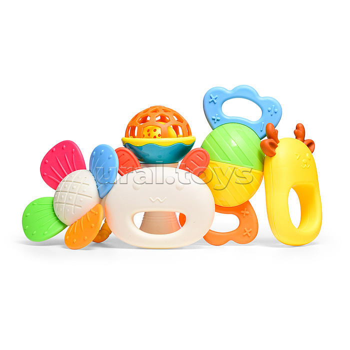 Набор погремушек "Сказочное детство" в пакете