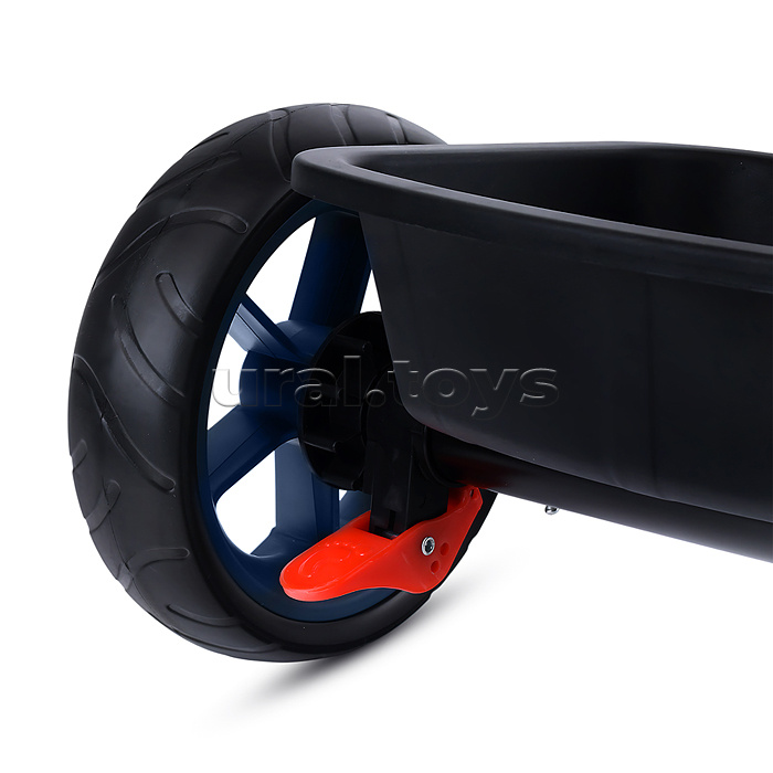 Велосипед трехколесный Rocket 136-BL, колеса EVA 10"/8", цвет синий