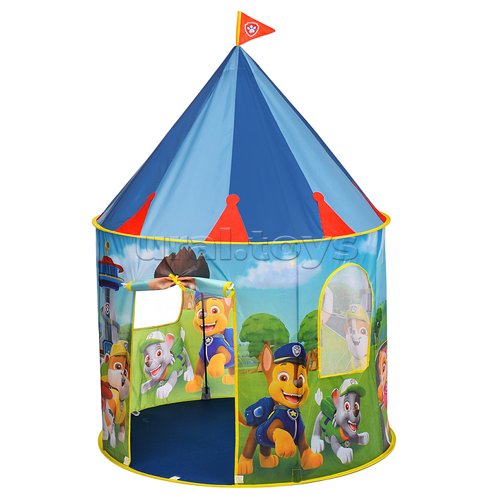 Палатка детская игровая "Щенячий Патруль" 100х135х100см, в сумке