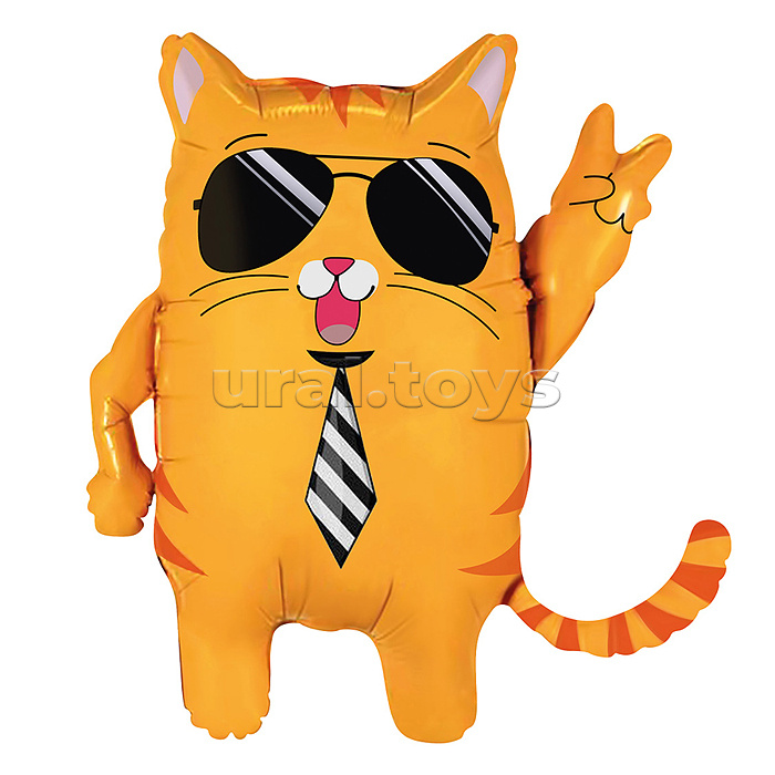 Шар (22''/56 см) Фигура, Крутой Кот