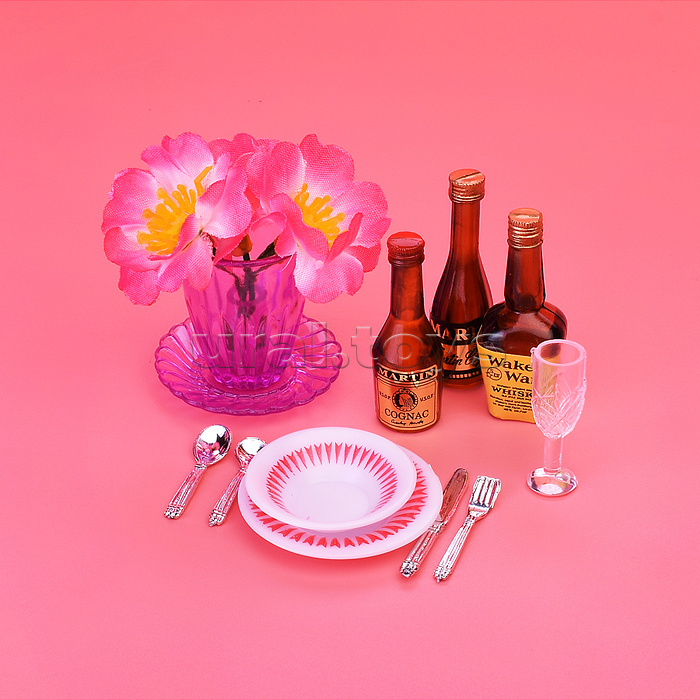 Набор мебели для кукол "Столовая" в коробке