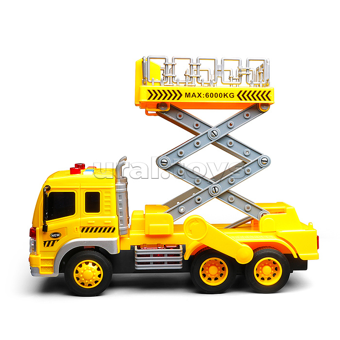 Набор машин "Строительные работы" 1:16 (свет, звук) в коробке