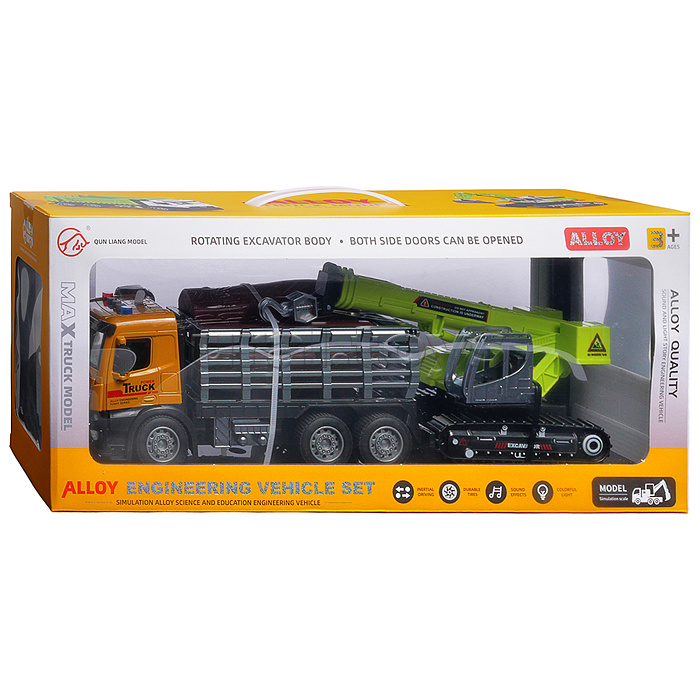 Машина "Кран мастер" в коробке