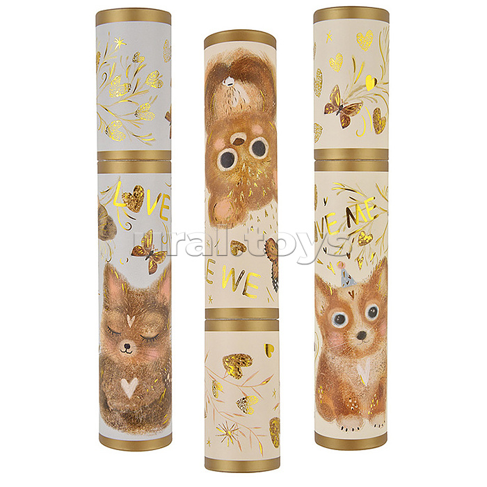 Ручка Dreamwrite "Love me. Friends" шариковая 0.7 мм, синяя, в подарочной тубе