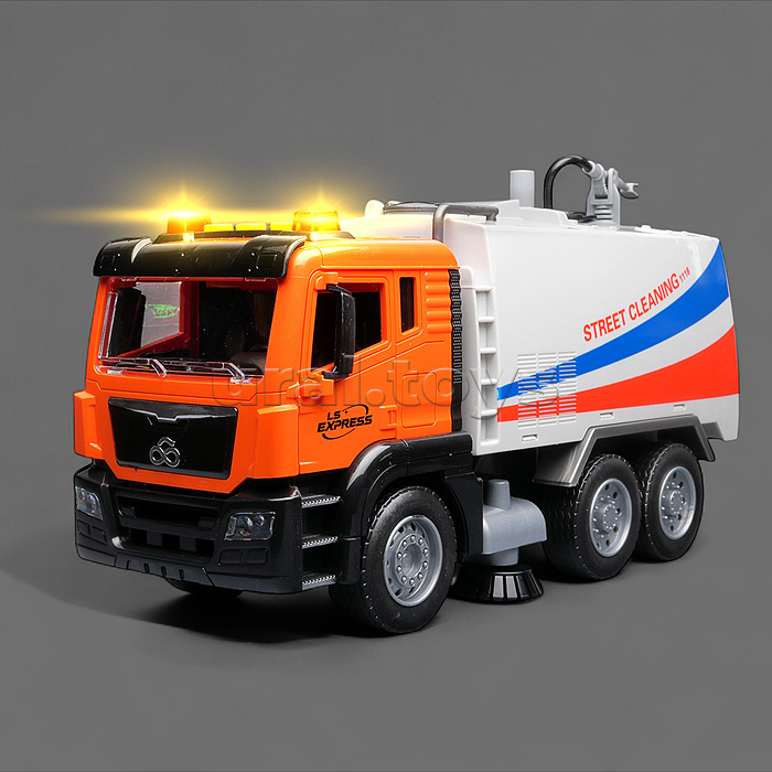 Машина "Водовоз" 1:10 (свет, звук) в коробке