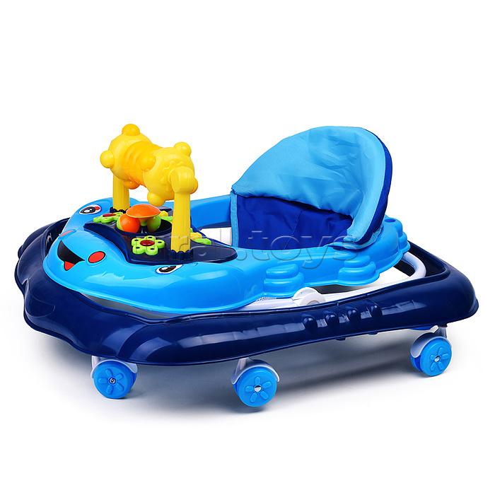 Ходунки "Веселая карусель" (цвет синий/голубой)